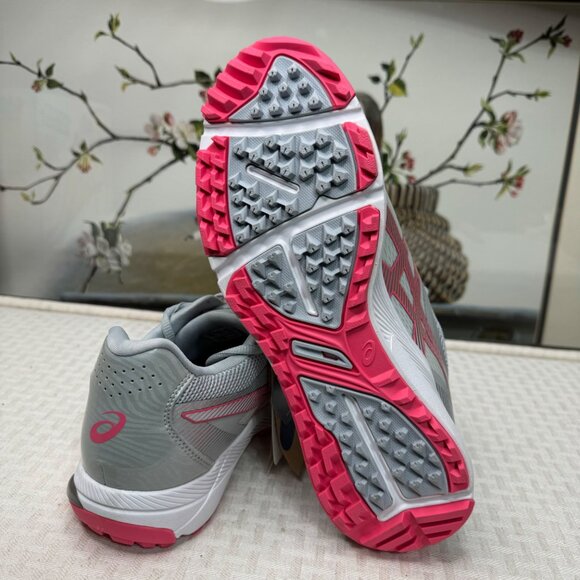 Asics Gel Contend 7 Womens Running Shoes Size 9.5 Silver & Pink - Picture 7 of 8